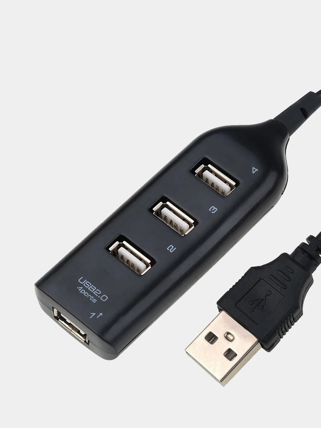 Белый разветвитель универсальный, USB Hub 2.0