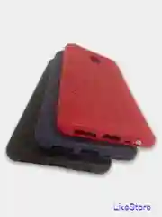Красный чехол накладка на Xiaomi Redmi 8A, плетеный