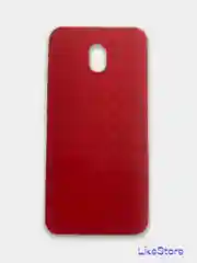 Красный чехол накладка на Xiaomi Redmi 8A, плетеный