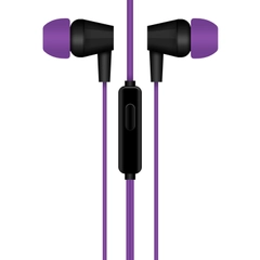 Krutoff / Наушники с микрофоном HF-J69, фиолетовый