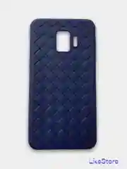 Темно-синий чехол для Samsung J2 Core, плетеный