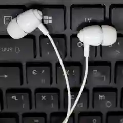 Krutoff / Наушники с микрофоном HF-P1, белый