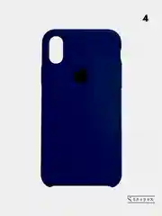 Синий чехол для iPhone Xs