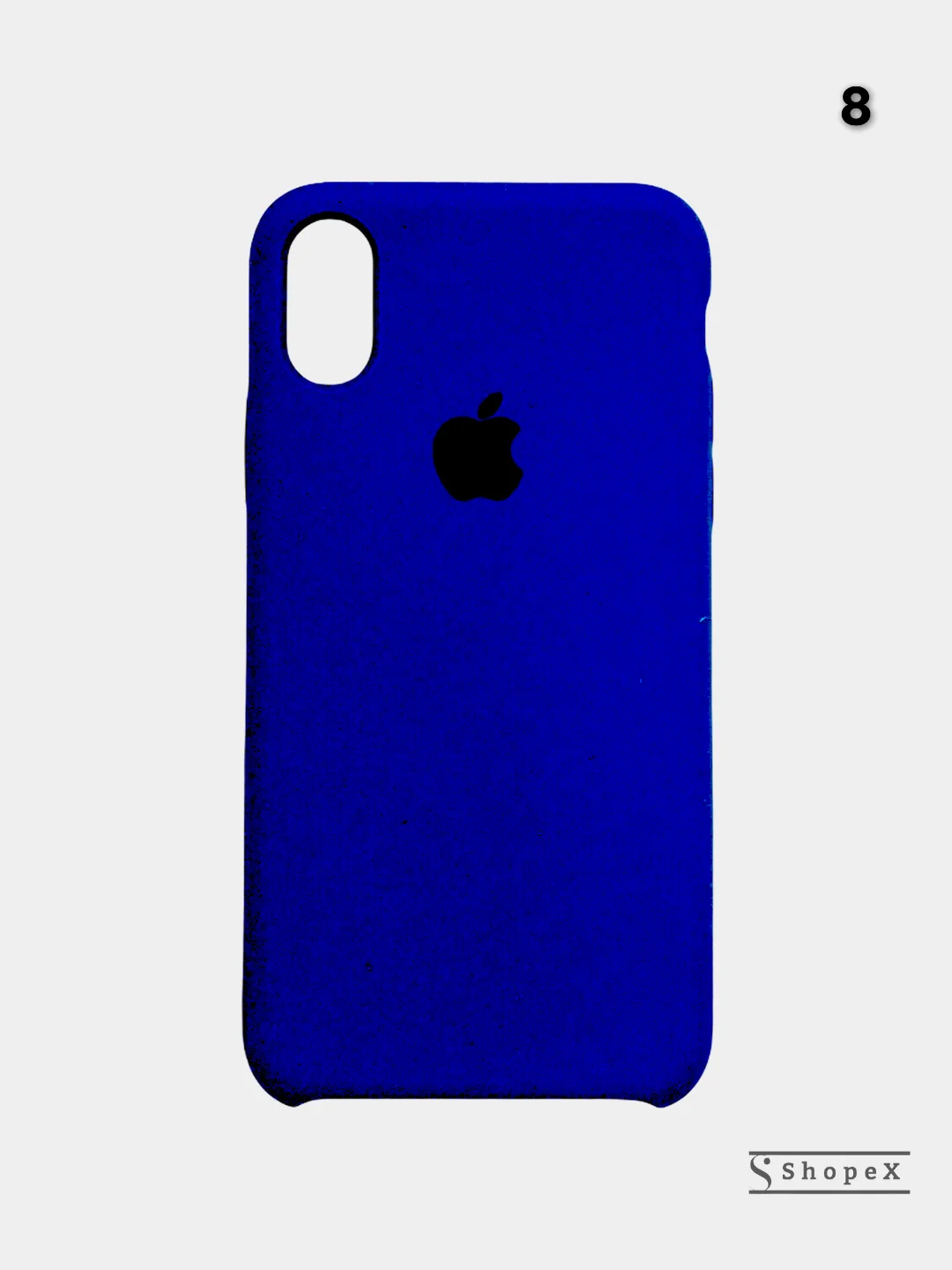 Темно-синий чехол для iPhone Xs