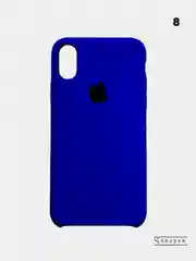 Темно-синий чехол для iPhone Xs