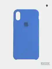 Голубой чехол для iPhone Xs