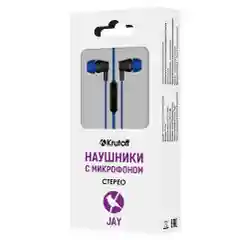 Krutoff / Наушники с микрофоном Jay, синий