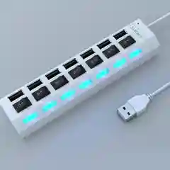 USB 2.0 Хаб, разветвитель-концентратор, 7 портов