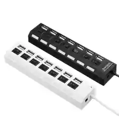 USB 2.0 Хаб, разветвитель-концентратор, 7 портов