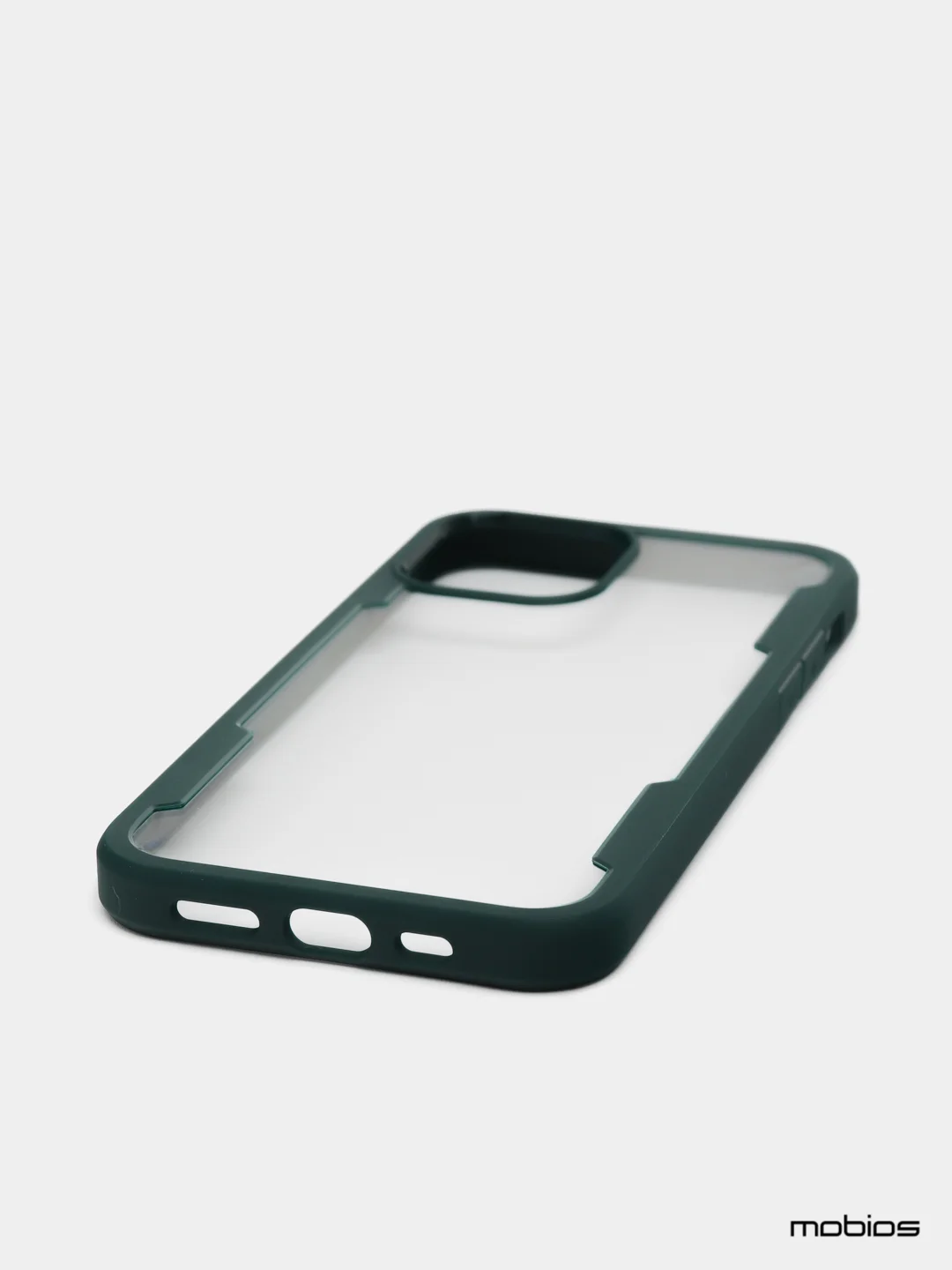 Зеленый противоударный чехол на iPhone 12 Pro Max