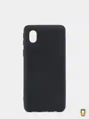 Черный чехол Samsung Galaxy A01 Core, Самсунг Галакси А01 Кор, силиконовый