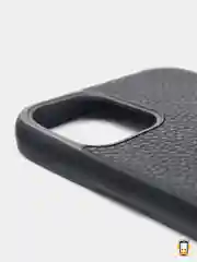 Зеленый чехол iPhone 12 Mini, 12 / 12 Pro, 12 Pro Max силиконовый "под кожу"