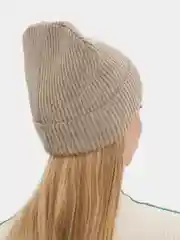 Шапка в рубчик