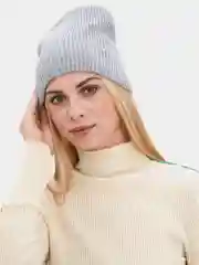 Шапка в рубчик
