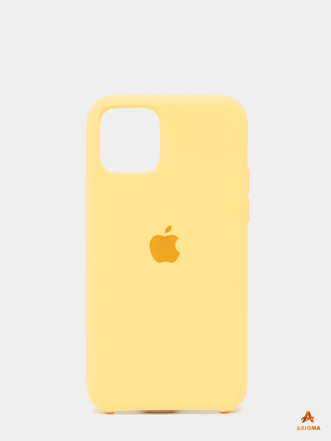 Желтый чехол для iPhone 12 / 12 Pro (6.1") Силиконовый