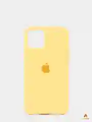 Желтый чехол для iPhone 12 / 12 Pro (6.1") Силиконовый