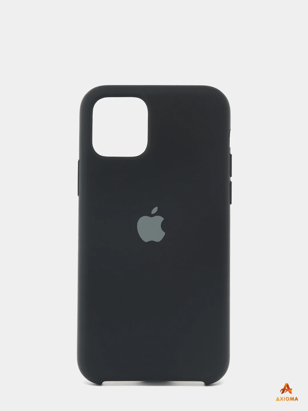 Черный чехол для iPhone 12 / 12 Pro (6.1") Силиконовый