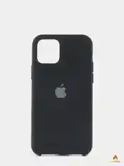 Черный чехол для iPhone 12 / 12 Pro (6.1") Силиконовый
