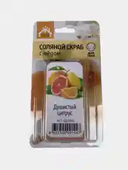 Соляной скраб с медом для тела "Соляная баня", разные ароматы