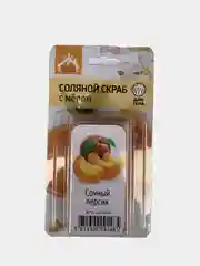 Соляной скраб с медом для тела "Соляная баня", разные ароматы