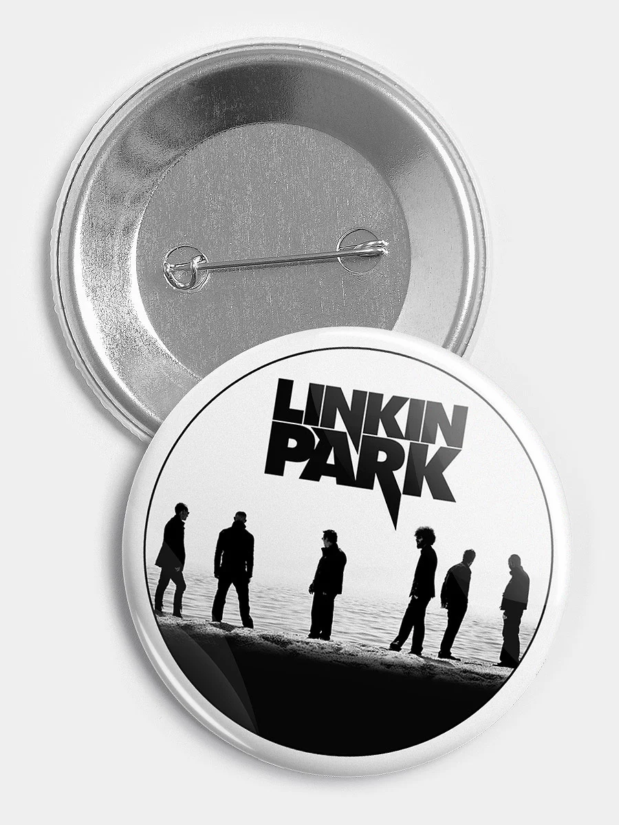 Значок "Linkin park" из серии "Рок", 56 мм