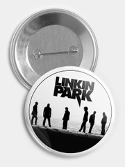Значок "Linkin park" из серии "Рок", 56 мм