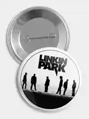 Значок "Linkin park" из серии "Рок", 56 мм