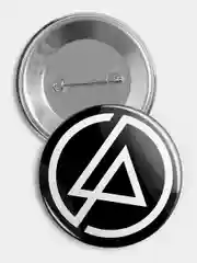 Значок "Linkin park" из серии "Рок", 56 мм