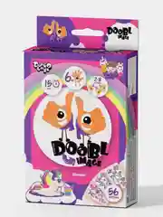 Фиолетовый настольная игра "Двойная картинка"