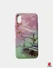 Силиконовый чехол с рисунком для iPhone X XS
