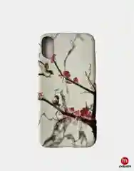 Силиконовый чехол с рисунком для iPhone X XS