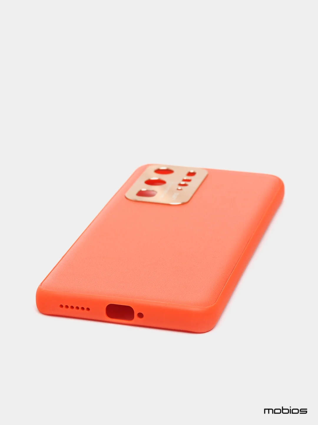 Зеленый чехол на Huawei P40 Pro из эко кожи, mobios