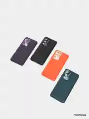 Зеленый чехол на Huawei P40 Pro из эко кожи, mobios