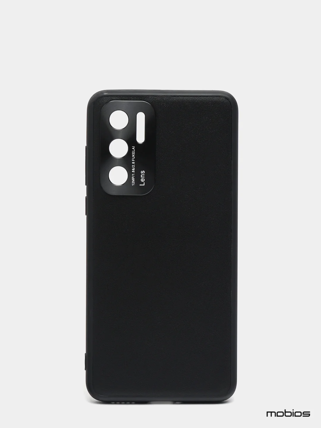 Черный чехол Huawei P40 из эко кожи