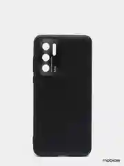 Черный чехол Huawei P40 из эко кожи