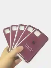 Фуксия чехол силиконовый Silicone Case iPhone 11