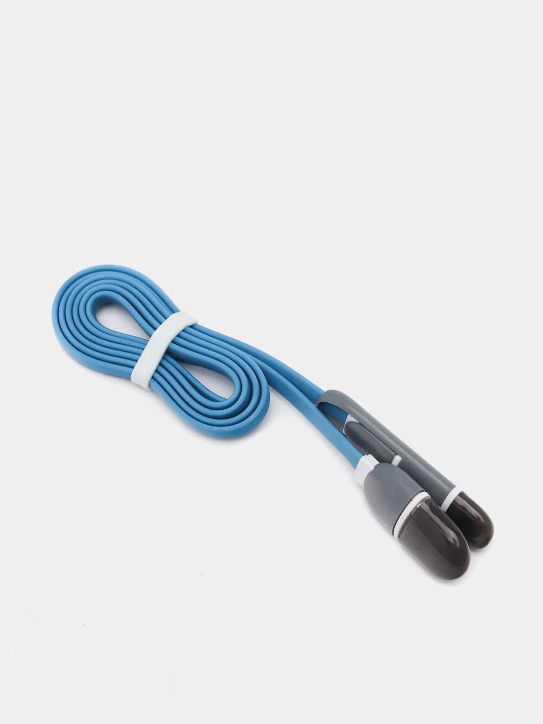 Белый usb кабель 2 в 1: Apple lightning / micro usb