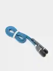 Белый usb кабель 2 в 1: Apple lightning / micro usb