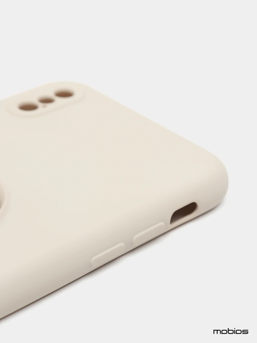 Чехол силиконовый с кольцом на iPhone X / XS  mobios