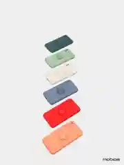 Чехол силиконовый с кольцом на iPhone X / XS  mobios