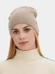 Шапка-бини в рубчик