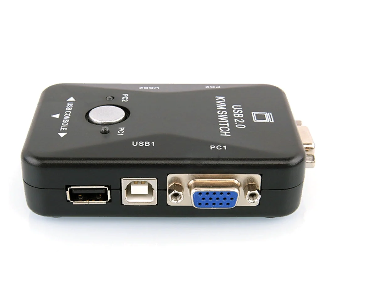 Переключатель коммутатор KVM-21UA, USB