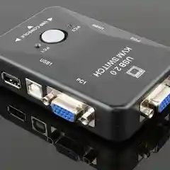 Переключатель коммутатор KVM-21UA, USB
