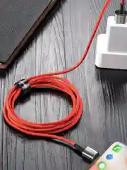 Лавандовый кабель магнитный быстрой зарядки Baseus Zinc Magnetic Cable