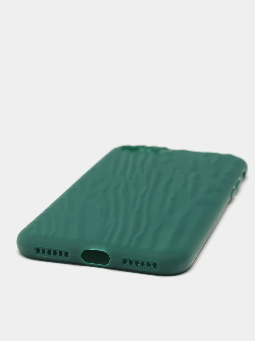 Зеленый чехол для iPhone "Woodface", 6/6s, 7/8 Plus, X/XS Max, XR, 11, Pro, Max, pkt