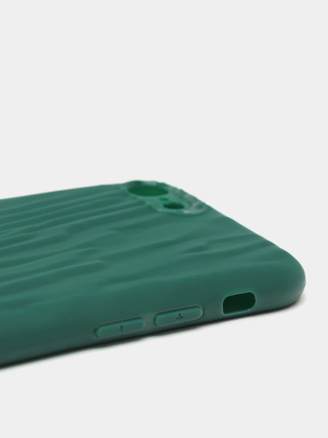 Зеленый чехол для iPhone "Woodface", 6/6s, 7/8 Plus, X/XS Max, XR, 11, Pro, Max, pkt