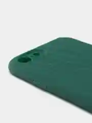 Зеленый чехол для iPhone "Woodface", 6/6s, 7/8 Plus, X/XS Max, XR, 11, Pro, Max, pkt