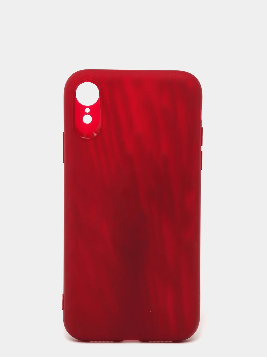 Красный чехол для iPhone "Woodface", 6/6s, 7/8 Plus, X/XS Max, XR, 11, Pro, Max, pkt