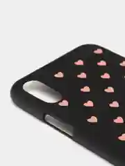 Чехол для iPhone "Hearts", 6s, 7, 8 Plus, X, Xs, XR, Max, 11 Pro Max, 12 Pro Max, mini