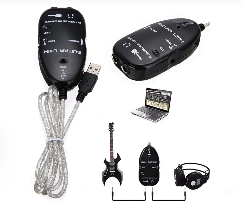 Адаптер для электрогитары с USB интерфейсом